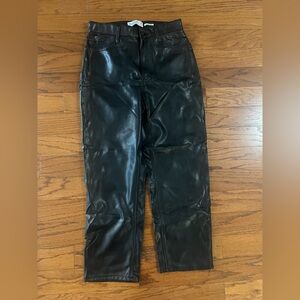 Abercrombie & Fitch Vegan Leather Pants